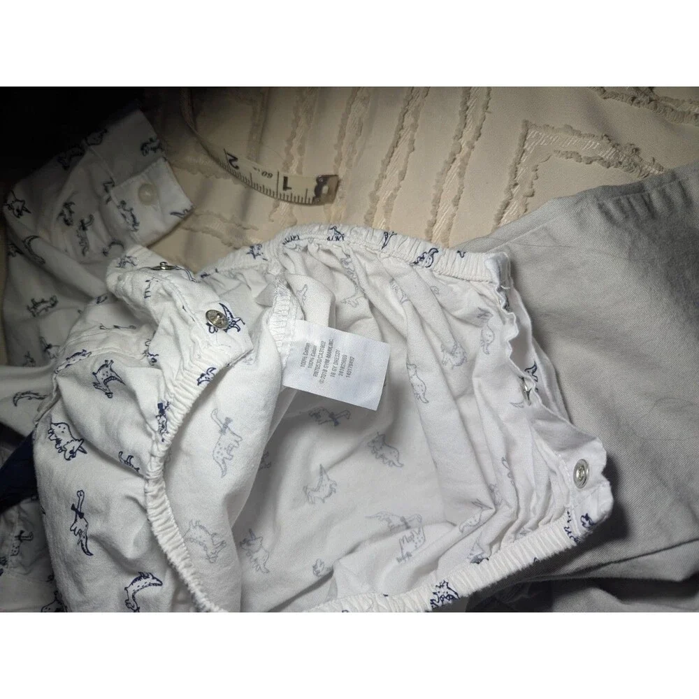Gymboree Baby Boy Dino Suspender Set Wedding Dressed Up outfit Spring